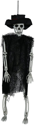 Halloween Skelet Met Hoed 47cm van Fiestas Guirca koop je bij Partywinkel
