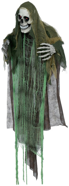 Halloween Skelet Met Licht, Geluid En Beweging 1,65m van Fiestas Guirca koop je bij Partywinkel