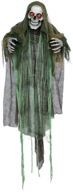 Halloween Skelet Met Licht, Geluid En Beweging 1,65m van Fiestas Guirca koop je bij Partywinkel
