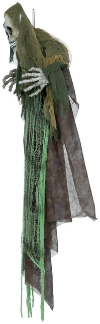 Halloween Skelet Met Licht, Geluid En Beweging 1,65m van Fiestas Guirca koop je bij Partywinkel