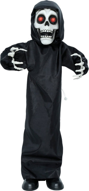 Halloween Skelet Met Licht, Geluid En Beweging 1m van Fiestas Guirca koop je bij Partywinkel