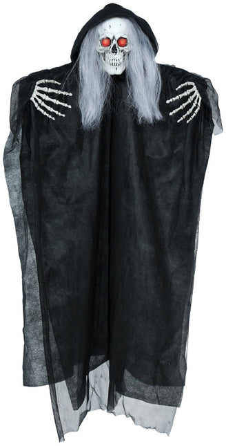 Halloween Skelet Met Licht, Geluid En Beweging 90cm van Fiestas Guirca koop je bij Partywinkel