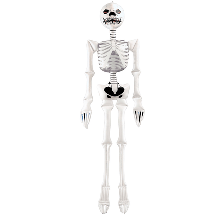 Halloween Skelet Opblaasbaar 1,83m van Widmann koop je bij Partywinkel