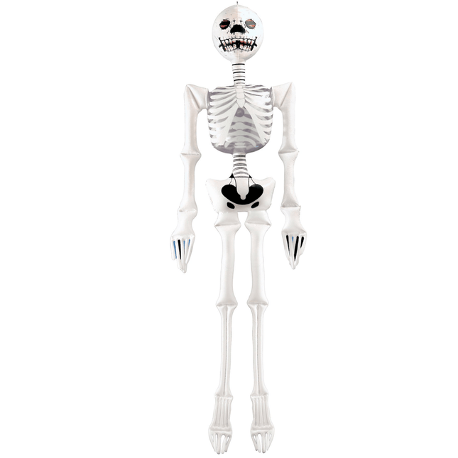 Halloween Skelet Opblaasbaar 1,83m van Widmann koop je bij Partywinkel