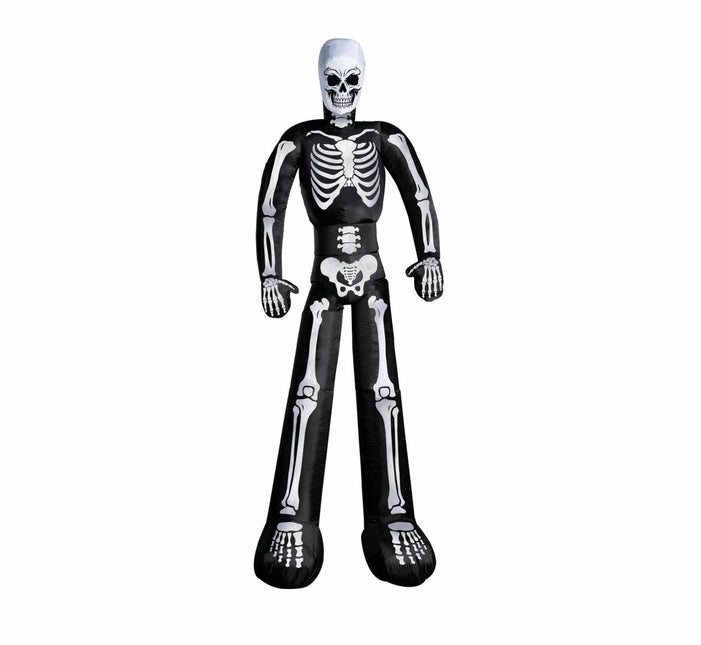 Halloween Skelet Opblaasbaar 2m van Fiestas Guirca koop je bij Partywinkel