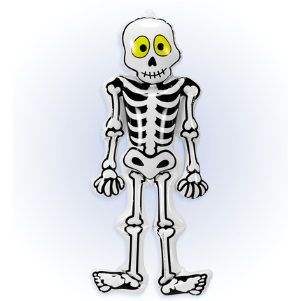 Halloween Skelet Opblaasbaar 56cm van Widmann koop je bij Partywinkel
