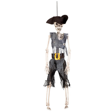 Halloween Skelet Piraat 40cm van Boland koop je bij Partywinkel