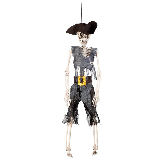 Halloween Skelet Piraat 40cm van Boland koop je bij Partywinkel