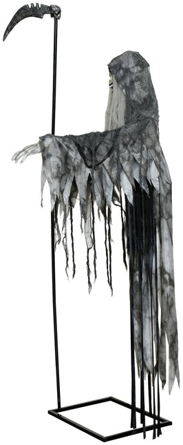 Halloween Skelet Vliegend Met Licht, Geluid En Beweging 2,05m van Fiestas Guirca koop je bij Partywinkel