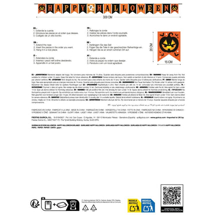 Halloween Slinger 3m van Fiestas Guirca koop je bij Partywinkel