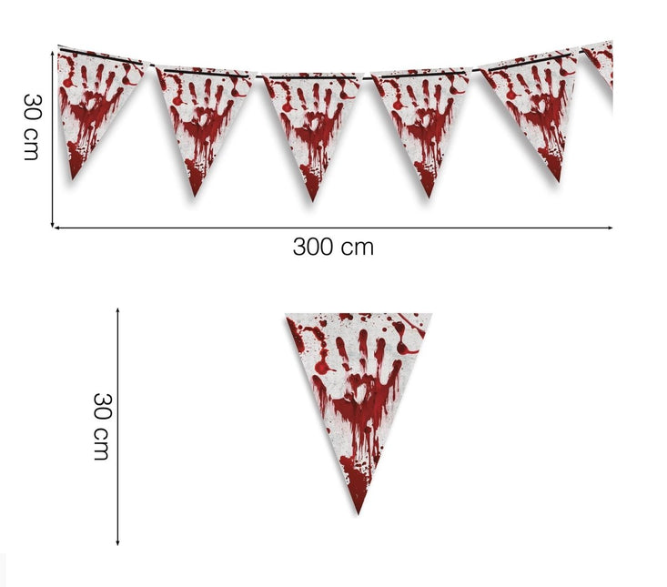 Halloween Slinger Bloed 3m van Fiestas Guirca koop je bij Partywinkel