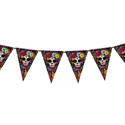 Halloween Slinger Doodshoofden 3m van Fiestas Guirca koop je bij Partywinkel