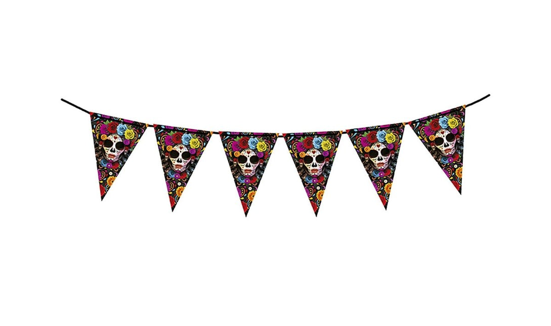 Halloween Slinger Doodshoofden 3m van Fiestas Guirca koop je bij Partywinkel