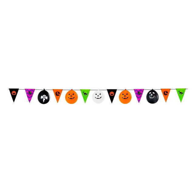Halloween Slinger Gekleurd 3,6m van Widmann koop je bij Partywinkel