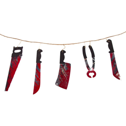 Halloween Slinger Horror Gereedschap 1,8m van Folat koop je bij Partywinkel