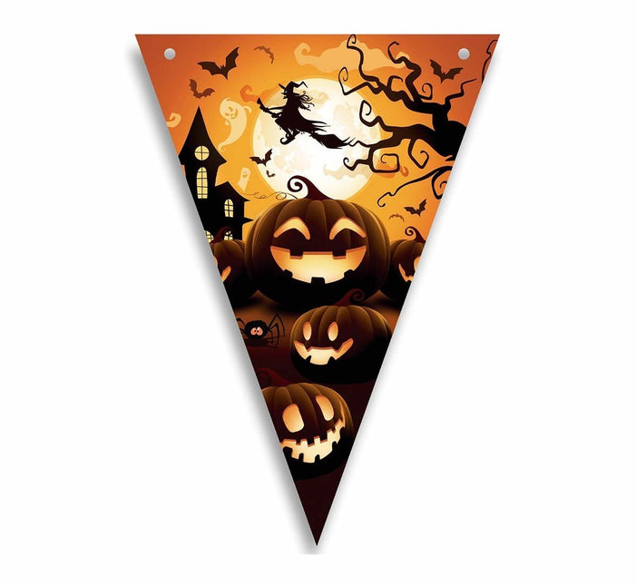 Halloween Slinger Pompoenen 3m van Fiestas Guirca koop je bij Partywinkel