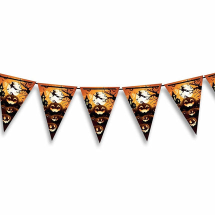 Halloween Slinger Pompoenen 3m van Fiestas Guirca koop je bij Partywinkel