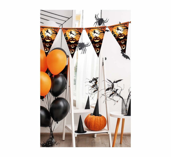 Halloween Slinger Pompoenen 3m van Fiestas Guirca koop je bij Partywinkel