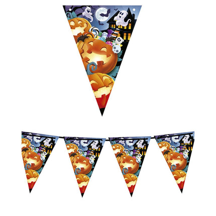 Halloween Slinger Pompoenen 3m van Fiestas Guirca koop je bij Partywinkel