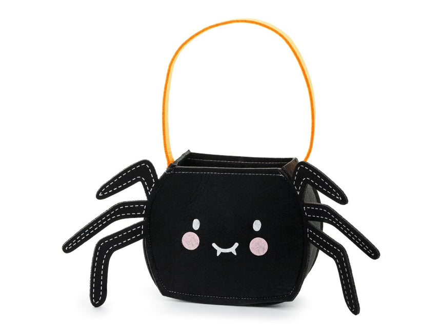 Halloween Snoepbakje Zwart Spin van Partydeco koop je bij Partywinkel
