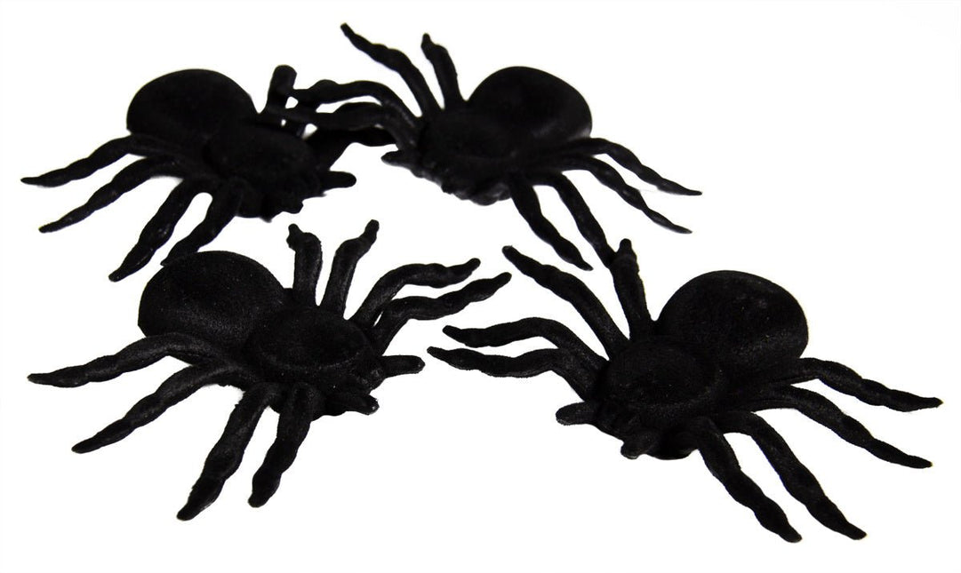 Halloween Spinnen Set 4 delig van Folat koop je bij Partywinkel