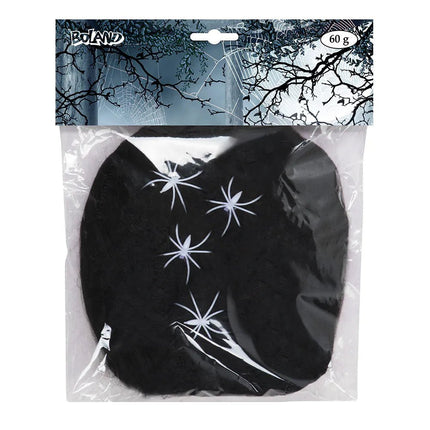 Halloween Spinnenweb Met Spinnen 5 delig van Boland koop je bij Partywinkel