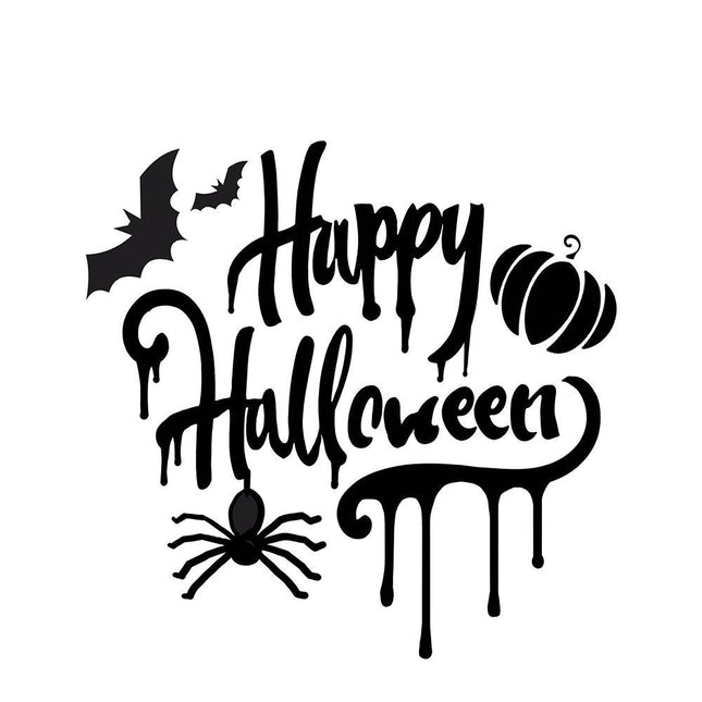 Halloween Taartsjabloon Happy Halloween 25cm van Fiestas Guirca koop je bij Partywinkel