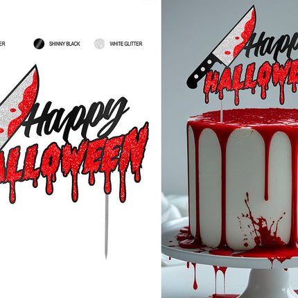 Halloween Taarttopper Glitter van Fiestas Guirca koop je bij Partywinkel