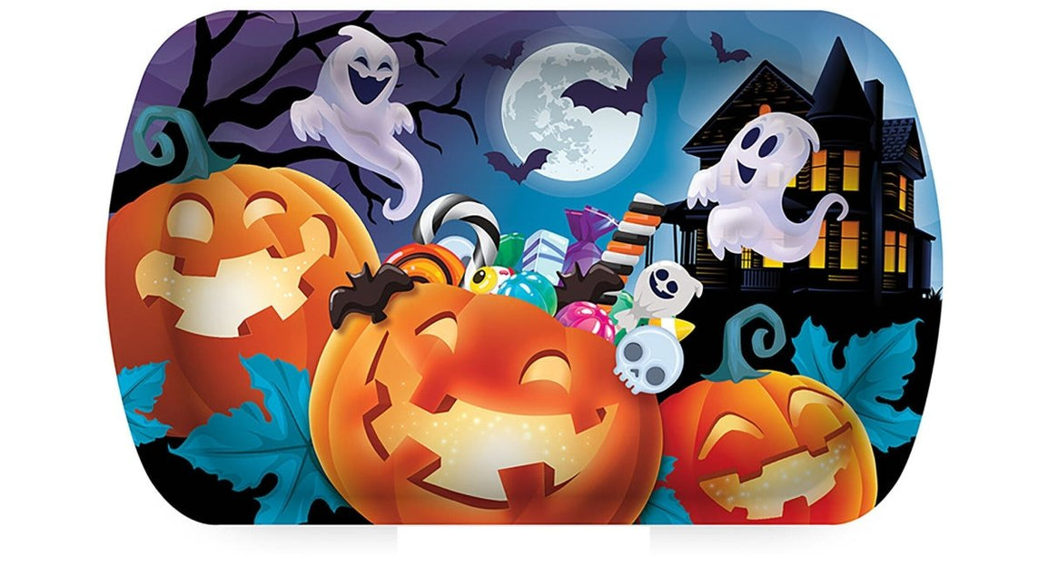 Halloween Tafeldecoratie Pompoen 24cm van Fiestas Guirca koop je bij Partywinkel