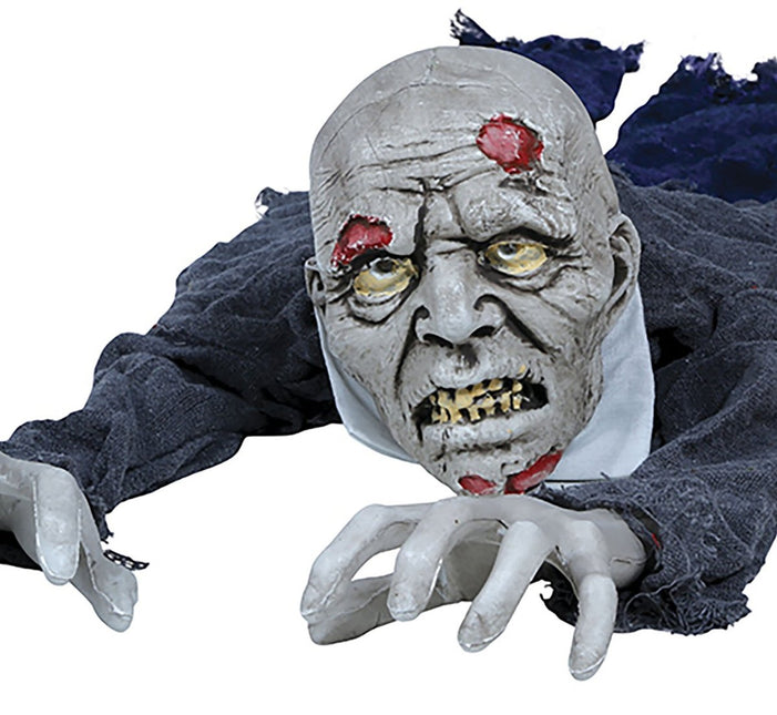 Halloween Tafeldecoratie Zombie Met Licht En Geluid 1,4m van Fiestas Guirca koop je bij Partywinkel