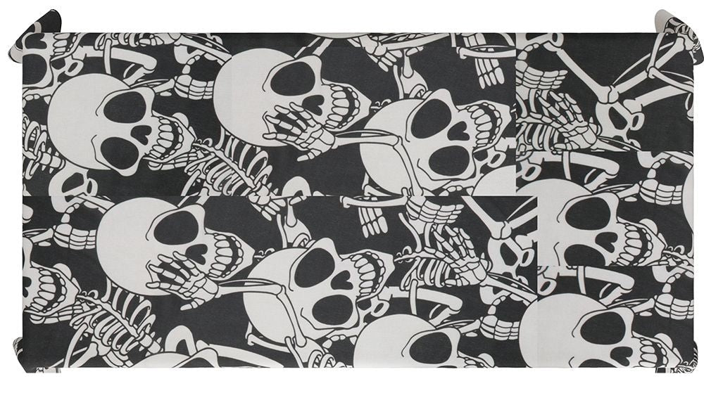 Halloween Tafelkleed Doodshoofd 1,77m van Fiestas Guirca koop je bij Partywinkel