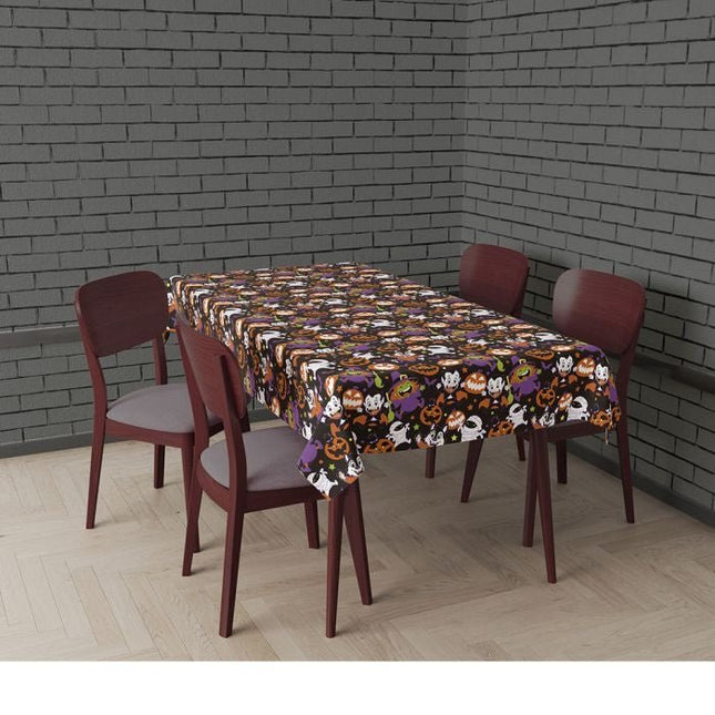 Halloween Tafelkleed Monsters 2,74m van Fiestas Guirca koop je bij Partywinkel