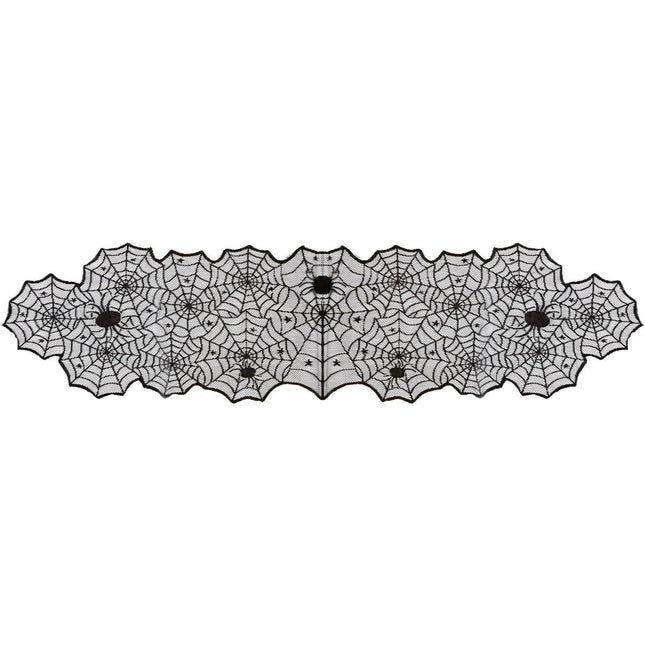 Halloween Tafelloper Spinnenwebben 1,85cm van Folat koop je bij Partywinkel