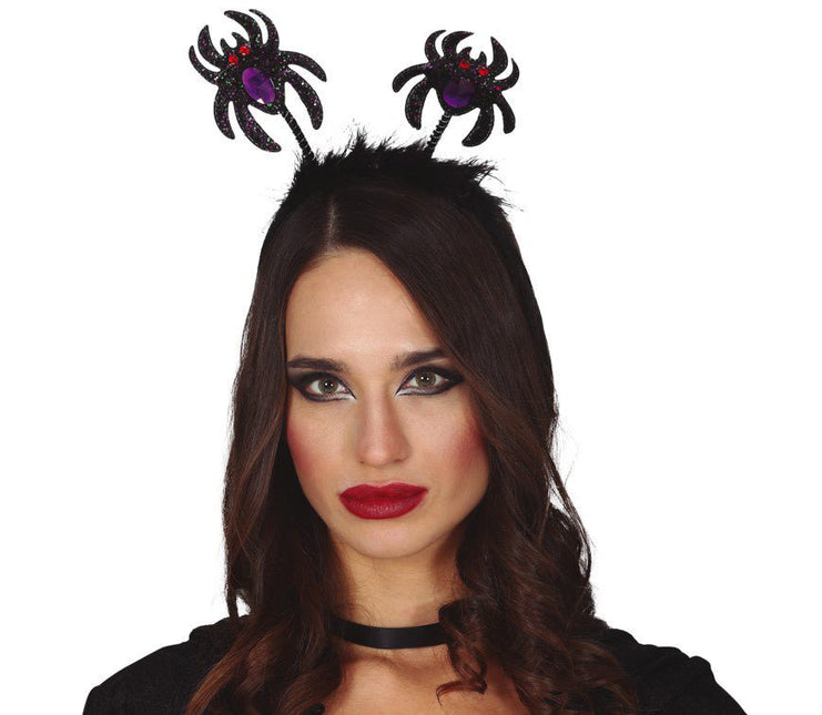 Halloween Tiara Glitter Spin van Fiestas Guirca koop je bij Partywinkel