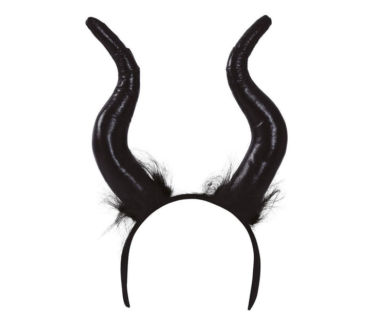 Halloween Tiara Hoge Hoorns van Fiestas Guirca koop je bij Partywinkel