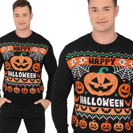 Halloween Trui Pompoen van Fiestas Guirca koop je bij Partywinkel