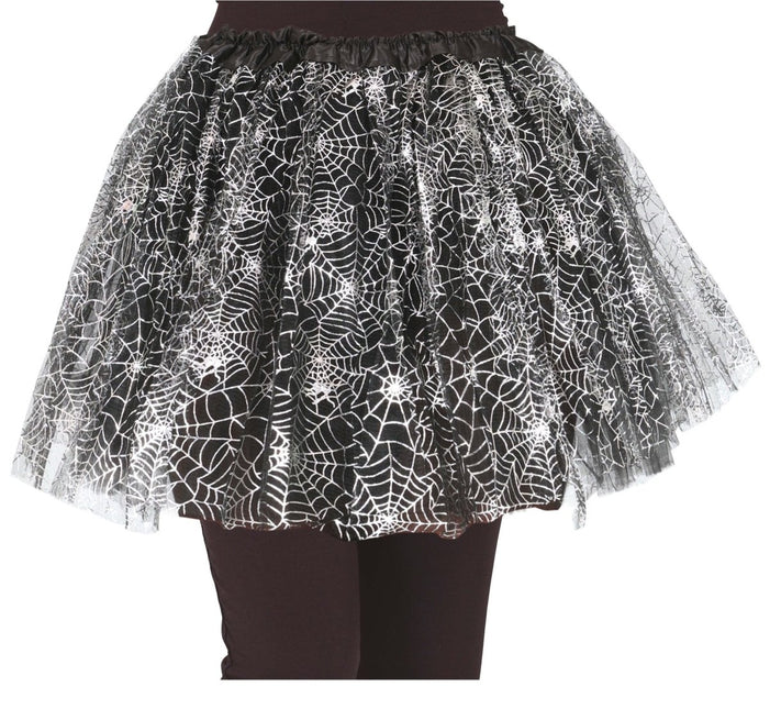 Halloween Tutu Meisje Spinnenweb 30cm van Fiestas Guirca koop je bij Partywinkel
