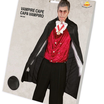 Halloween Vampier Cape 1,1m van Fiestas Guirca koop je bij Partywinkel