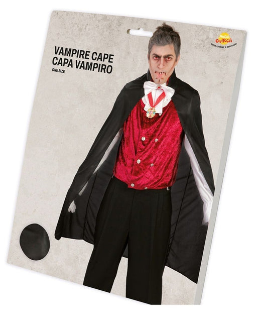 Halloween Vampier Cape 1,1m van Fiestas Guirca koop je bij Partywinkel