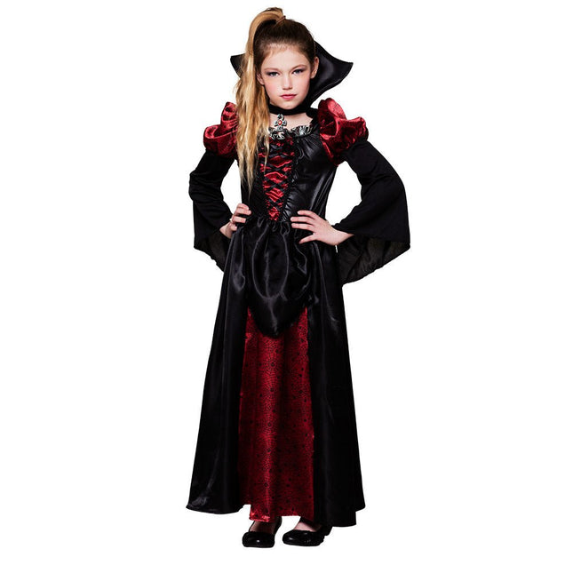 Halloween Vampier Kostuum Koningin Kind van Boland koop je bij Partywinkel