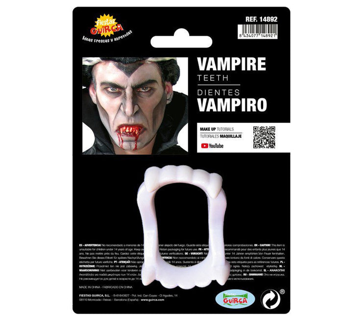 Halloween Vampierentanden van Fiestas Guirca koop je bij Partywinkel