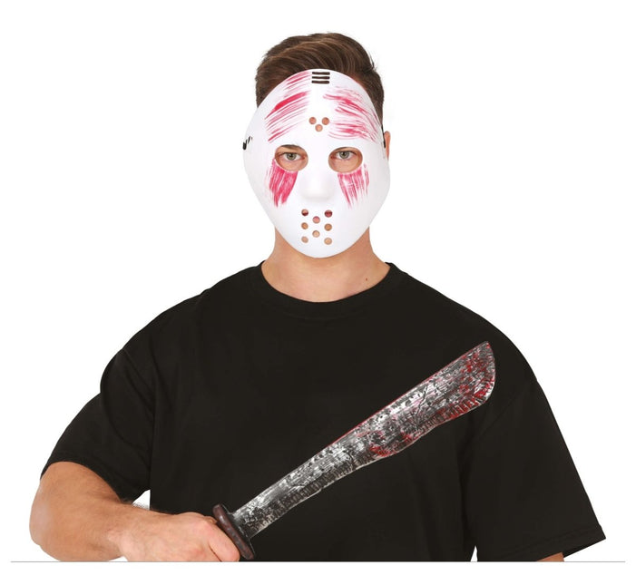 Halloween Verkleedset Masker Met Machet van Fiestas Guirca koop je bij Partywinkel