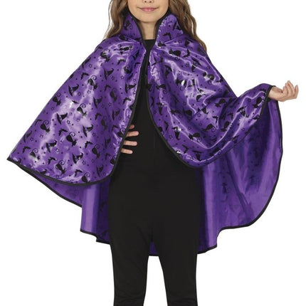 Halloween Verkleedset Paars Meisje Heks 2 delig van Fiestas Guirca koop je bij Partywinkel