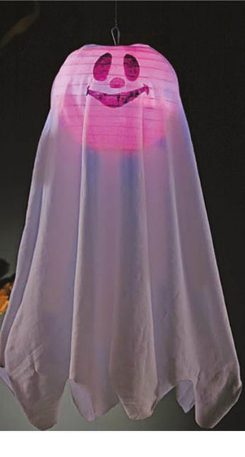 Halloween Verlichting Geest 60cm van Fiestas Guirca koop je bij Partywinkel