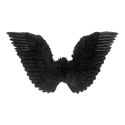 Halloween Vleugels Zwart 86cm van Widmann koop je bij Partywinkel