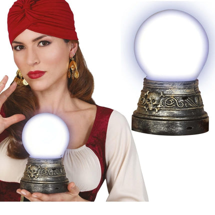 Halloween Waarzegstersbal Licht 18cm van Fiestas Guirca koop je bij Partywinkel