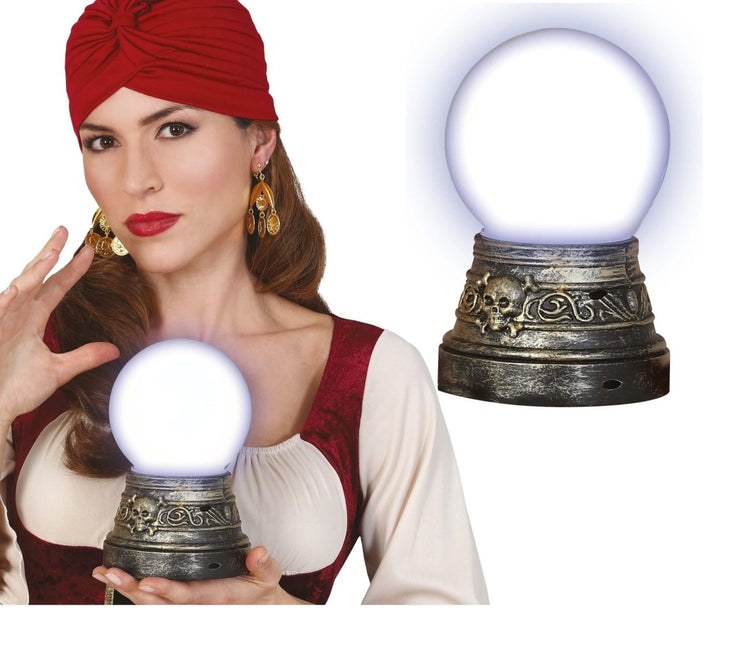 Halloween Waarzegstersbal Licht 18cm van Fiestas Guirca koop je bij Partywinkel