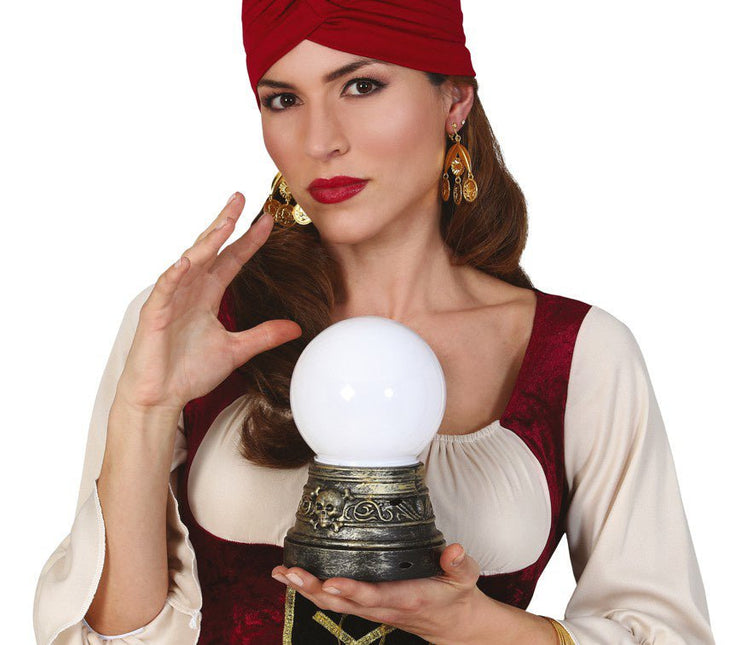 Halloween Waarzegstersbal Licht 18cm van Fiestas Guirca koop je bij Partywinkel