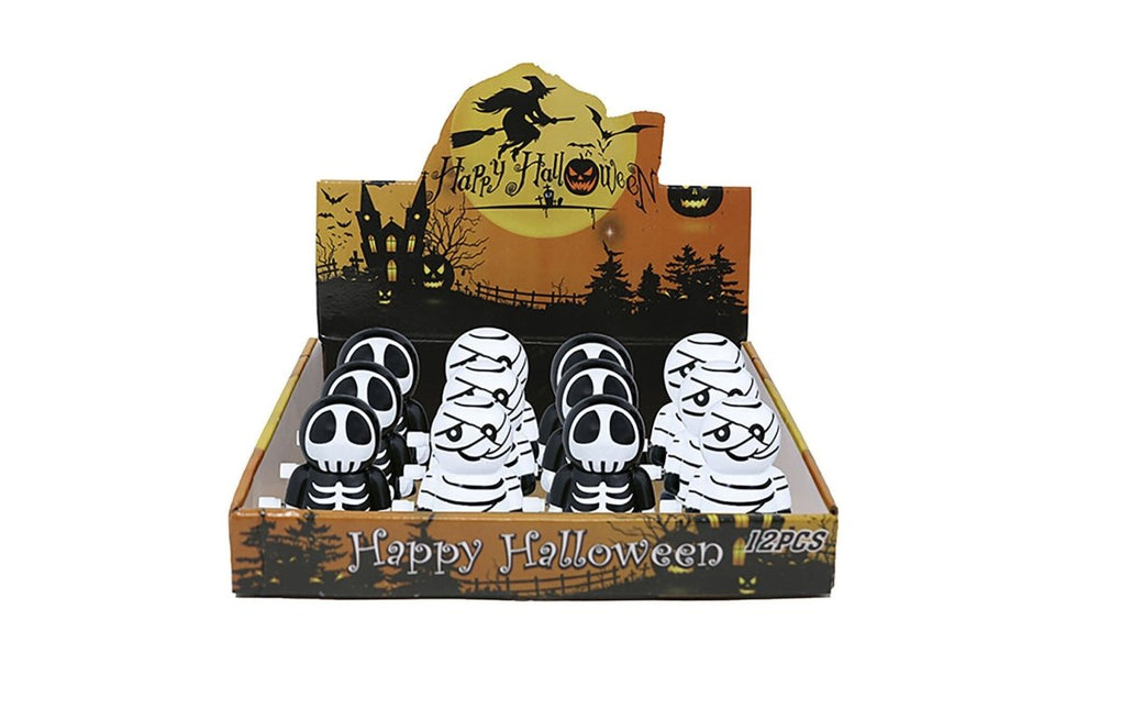 Halloween Wind - Up Zombies 5cm 12st van Fiestas Guirca koop je bij Partywinkel
