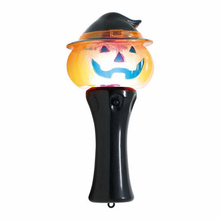 Halloween Zaklamp Pompoen 14cm van Fiestas Guirca koop je bij Partywinkel